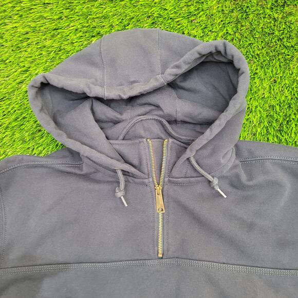 Carhartt Oversized Hoodie XL 27x29 Faded Navy-Blue - Picture 3 of 16